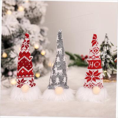 Christmas Glow faceless old man Woodman pendant挂件