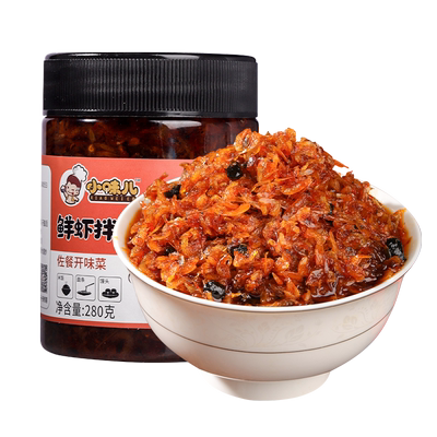 下饭酱虾酱海鲜拌饭酱香辣