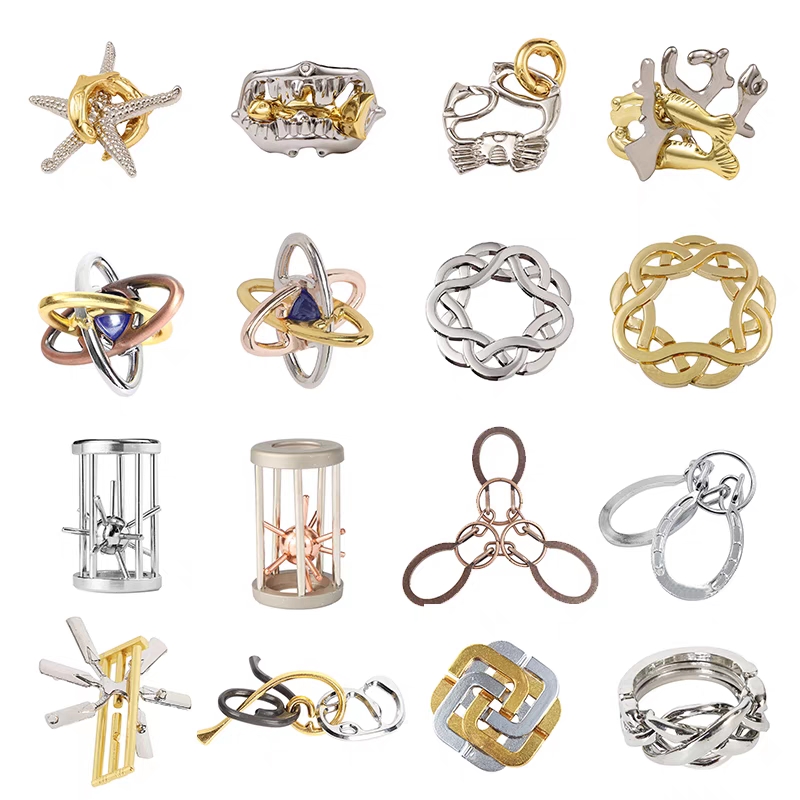 解压高难度儿童成人鲁班锁送教程