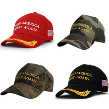 america again美国川普大选帽子 great 爆款 新款 刺绣棒球帽make