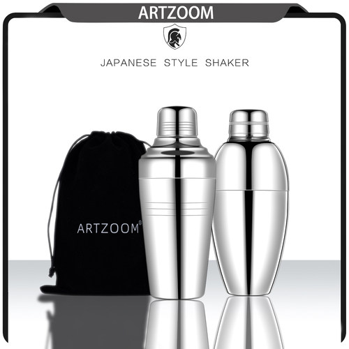 ARTZOOM304三段式摇酒壶调酒器