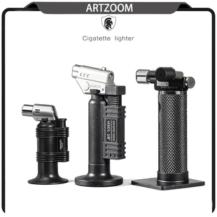 ARTZOOM 防风直冲喷火枪反复充气式气体打火机高温小焊枪便携式枪