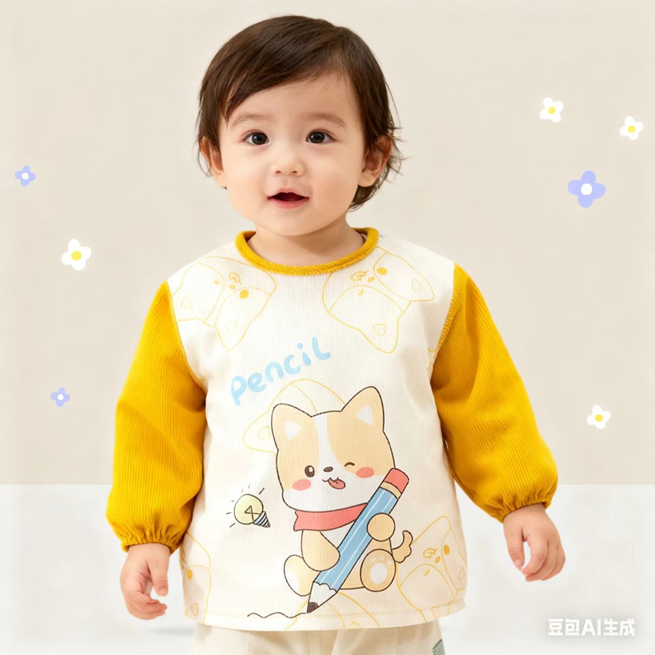 宝宝罩衣儿童防水防脏