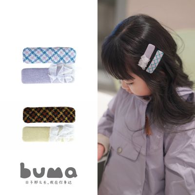 buma手工发夹西野暮色儿童发夹