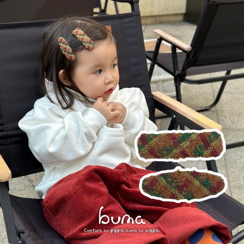 女孩发卡buma好看的手工发夹