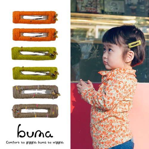 女孩发卡buma手缠手工儿童发夹