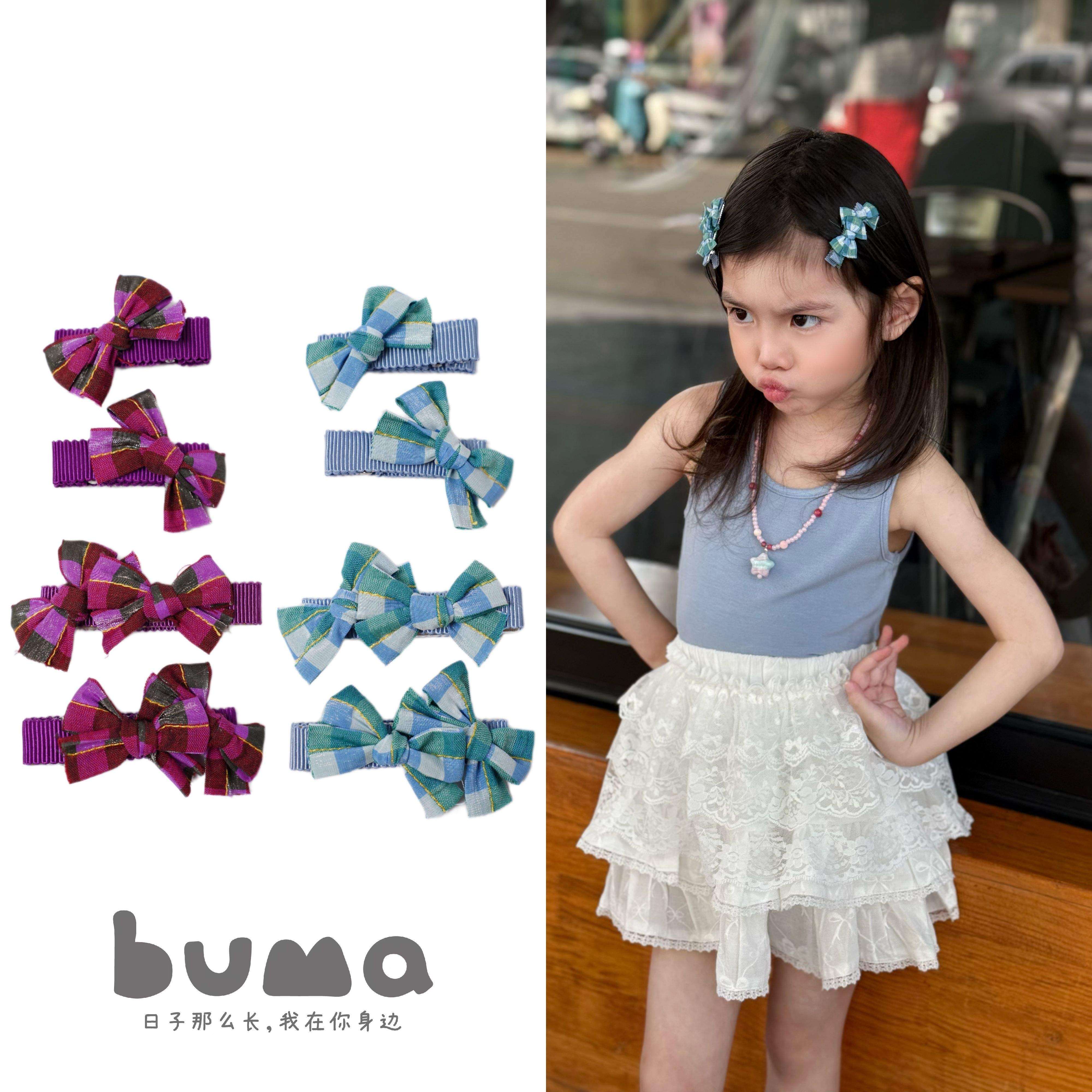 buma发夹女2025新款高端儿童手工发夹梅子酱全包宝宝bb儿童发夹,饰品/流行首饰/时尚饰品新,发饰,淘宝优惠券,粉丝福利购,淘宝优惠卷