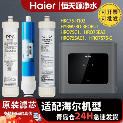 海尔净水器机HRO75C1/SAC1/75EA3/7575-C/HYRW28D-3ROBU1通用滤芯