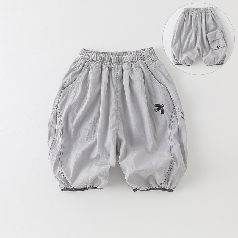 儿童夏季薄款速干裤2026新款男童短裤夏装男孩裤子运动裤CK148