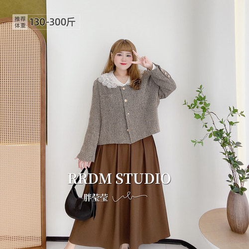 高级感小众300斤显瘦衬衫外套