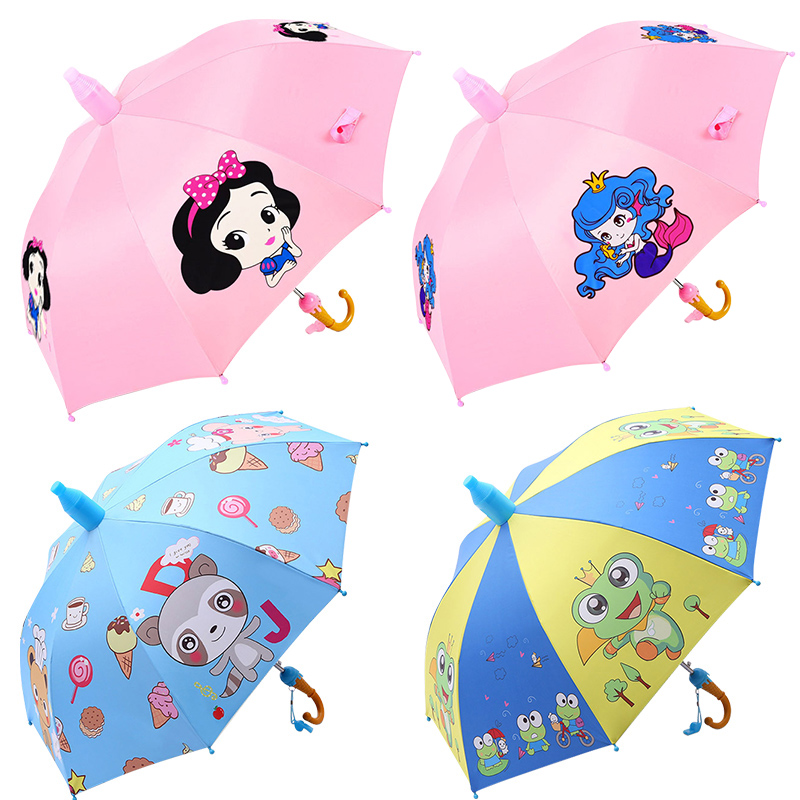 儿童雨伞女可爱幼儿园小女童中大童小童小学生宝宝公主自动小伞伞