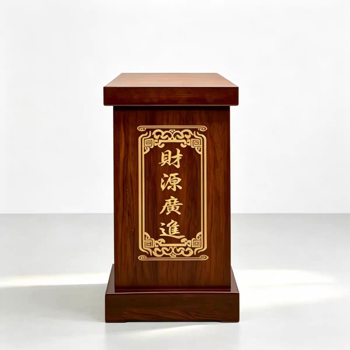 落地摆件底座关公佛像供台铜鼎船牛马工艺品桌子开业礼品通用底座
