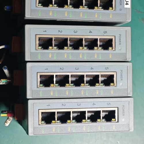 议价ICP DAS NS-205工业以太网交换机，5口百兆，成色可维修