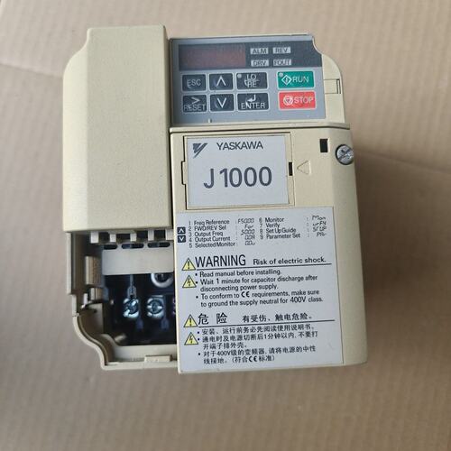 议价安川变频器CIMR-JB4A0004BBA 075kw可维修