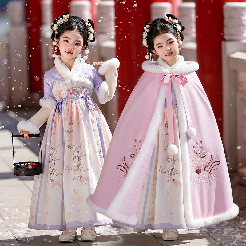 儿童中国风超好看汉服套装