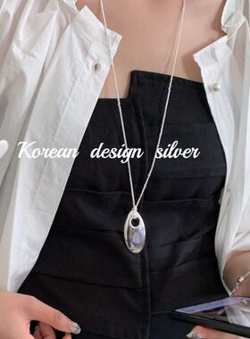 水滴女风ins毛衣链简约饰品秋款