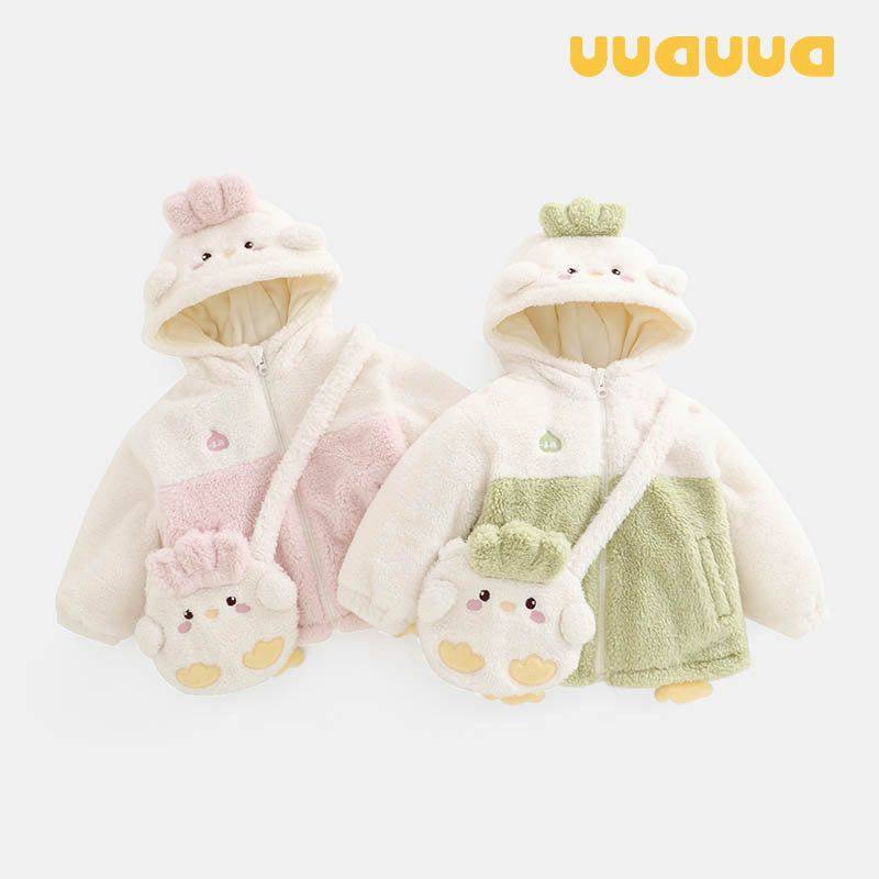 棉服夹衣服冬装婴幼儿宝宝UU女童