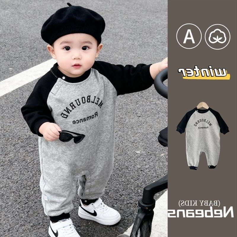 婴儿加绒岁男服装宝宝UR外出款