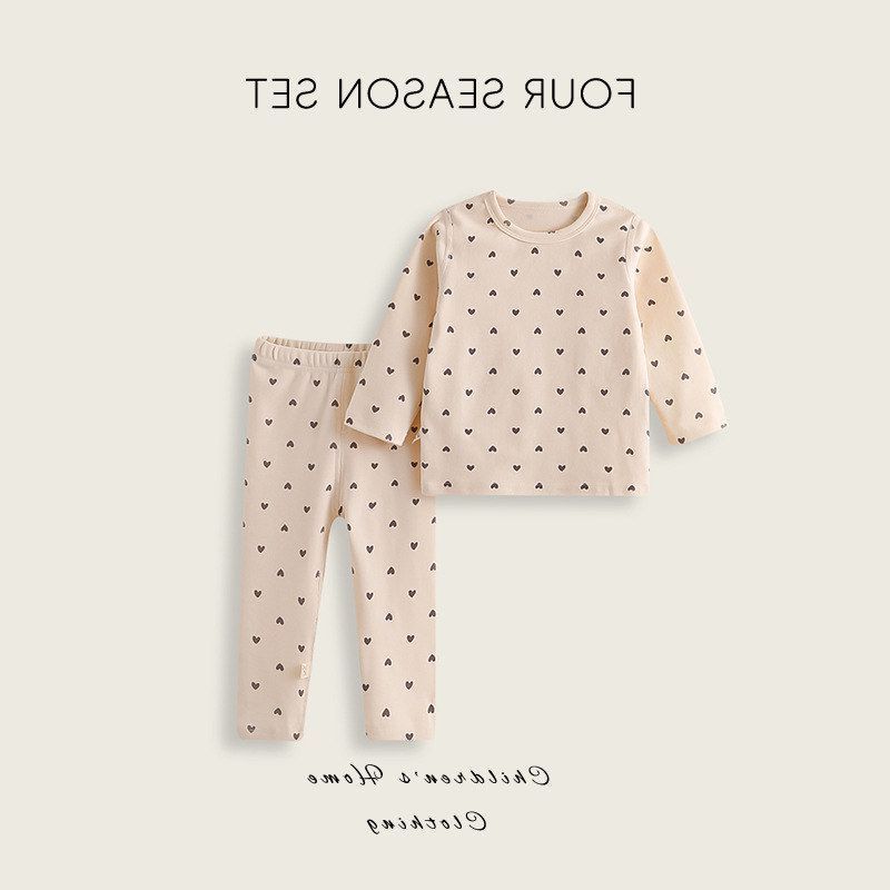 套装儿童韩系秋冬秋衣男童春秋