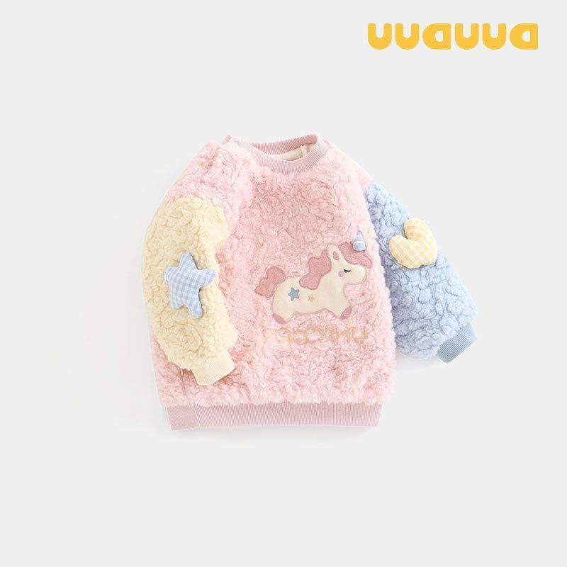 UU衣服卫衣新款类加绒DU款婴儿