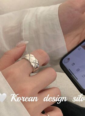 女款戒指纯银指环银饰品泰银设计