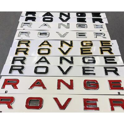揽胜行政运动版星脉极光SV巅峰版RANGEROVER机盖字母车标尾标