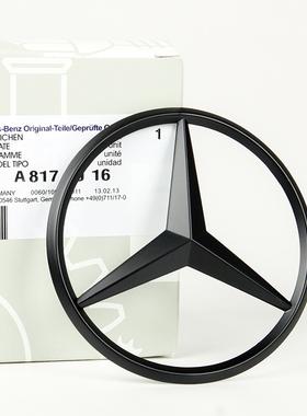 专用于奔驰车标 A45 GLA45 CLA45 CLA250  AMG字标后尾标志黑色