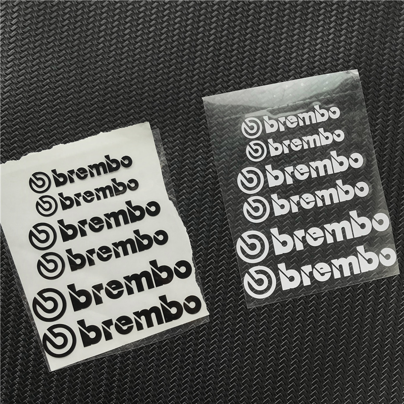 适用于奔驰宝马布雷博卡钳贴纸鲍鱼奥迪AP刹车卡钳耐高温车贴