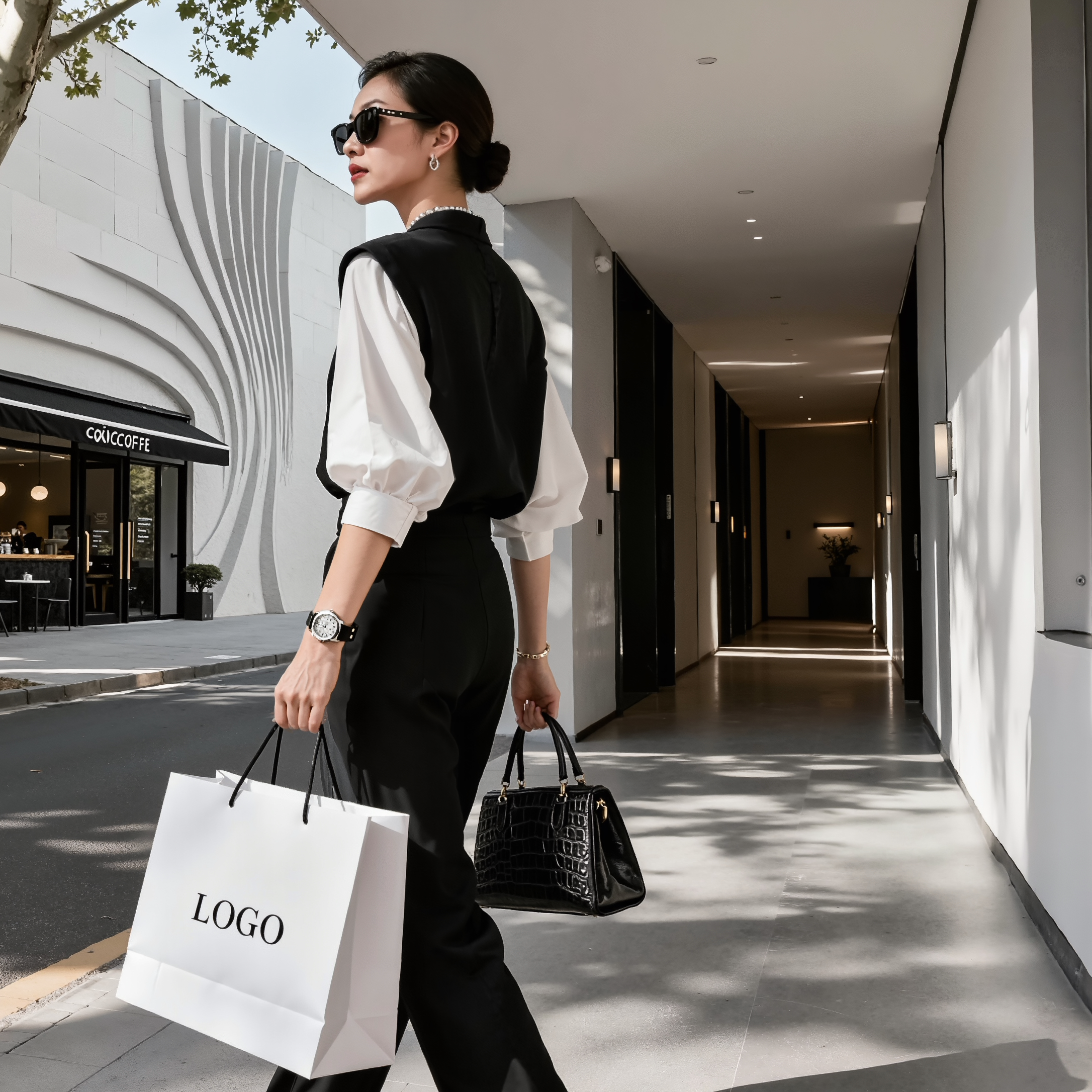 外贸高档加厚牛皮纸袋茶叶服装店礼品袋礼物婚礼手提纸袋定制logo