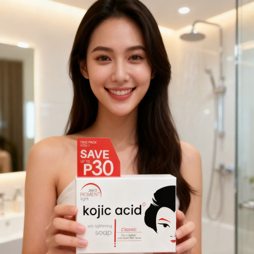 原装kojic acid曲酸香皂提亮肤色洁面皂洗脸美容皂3块组合装