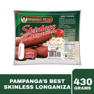 Pampanga's BEST Skinless Longaniza 菲律宾猪肉香肠430g