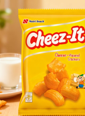 Nutri Snack Cheez-It 浓郁芝士味脆饼膨化零食休闲小吃薯片95g