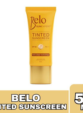 belo tinted sunscreen防晒霜SPF50