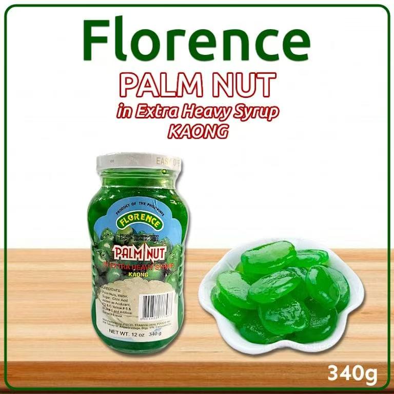 Florence Palm nut in Syrup Kaong Green 340g