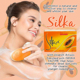 Orange Papaya Skin Silka Whitening Soap135g木瓜面部背部香皂
