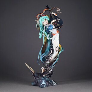 长发初音十面埋伏初音吉它动漫摆件雕像二次元美少女手办潮玩模型