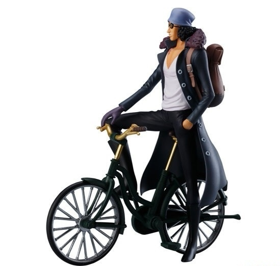 万代 海贼王剧场版z 小pop 青雉 青稚 骑自行车 单车 盒蛋手办b