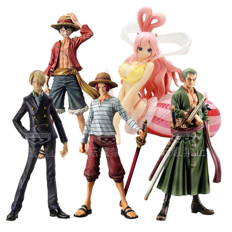 眼镜厂海贼王dx伟大航路 金狮子 路飞 香克斯 斯摩格 景品手办