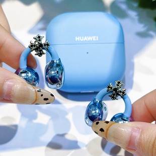 【十字花】freeclip2代蓝牙耳机可合盖钻扣耳夹暗黑风格配饰耳饰