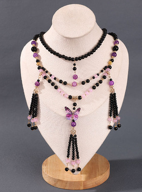 汉服配饰旗袍璎珞古风汉服项链