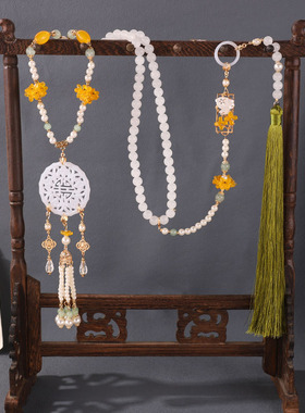 长款古风配饰明制项链