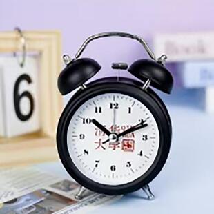 百集求知学府闹钟（大号）早起叫醒闹铃学生宿舍起床闹钟