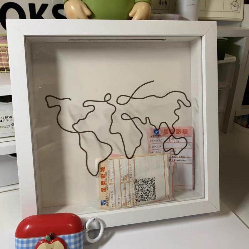 手工中空相框电影票储存框旅游门票收纳相框纪念存钱创意礼品,家居饰品,DIY亲子装饰画,淘宝优惠券,粉丝福利购,淘宝优惠卷