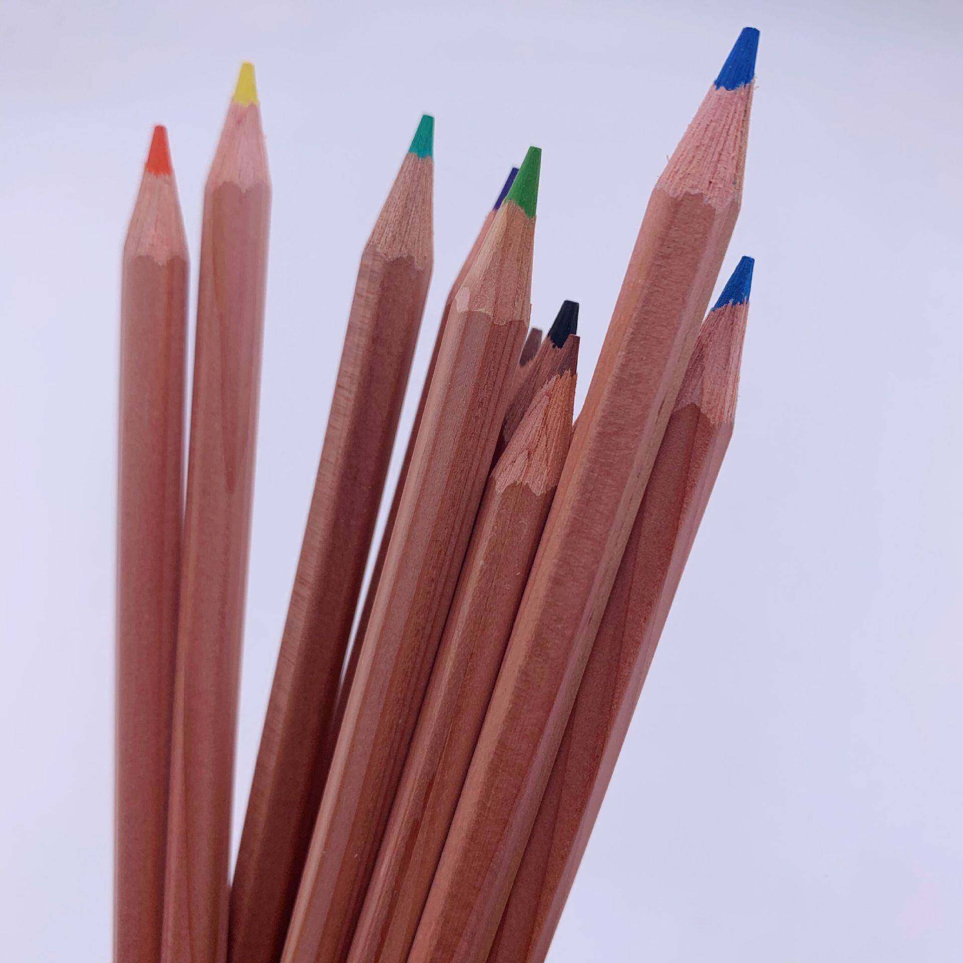 12色水溶性彩色铅笔牛皮纸筒装彩铅原木色环保12色水溶芯彩铅,玩具/童车/益智/积木/模型,画笔/画刷,淘宝优惠券,粉丝福利购,淘宝优惠卷