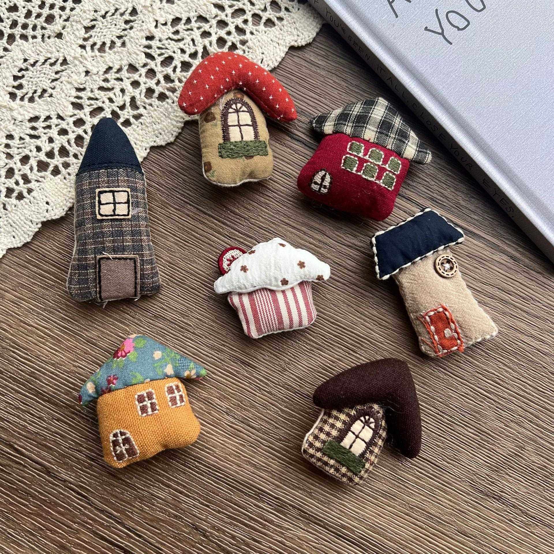 卡通房子布艺配件儿童服装鞋袜帽包手工材料宠物用品蘑菇房屋辅料,饰品/流行首饰/时尚饰品新,其他DIY饰品配件,淘宝优惠券,粉丝福利购,淘宝优惠卷