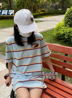Puma女款联名连衣裙短袖T恤