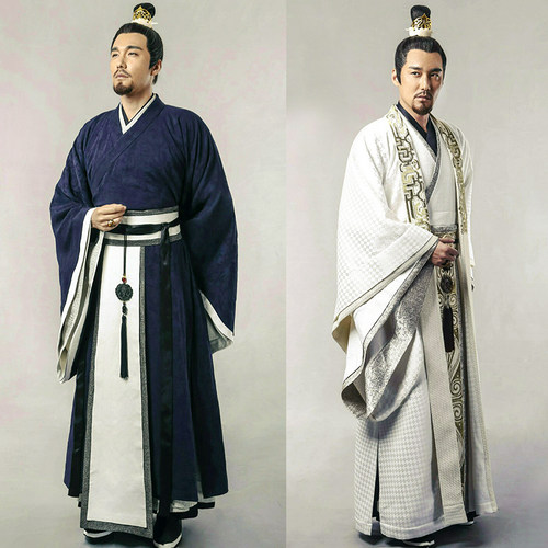 三国古装男汉服大臣服书生服典籍