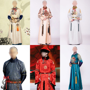 影视装清朝男古装阿哥服贝勒服王爷古装清朝大臣服满族古装演出服
