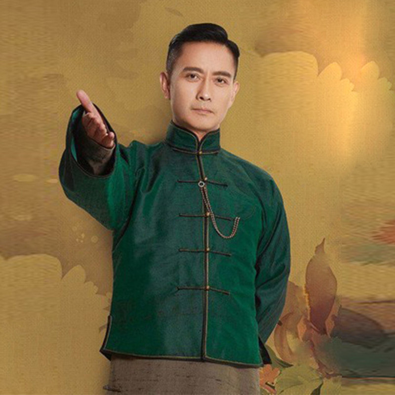 民国老爷服长衫长袍掌柜古装