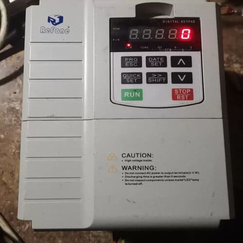 议价[德峯]FPR-。变频器P07K54功能成色，不错，正常